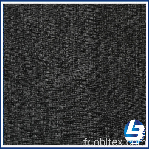 Fil cationique Obl20-601 Tissu à deux tons de polyester